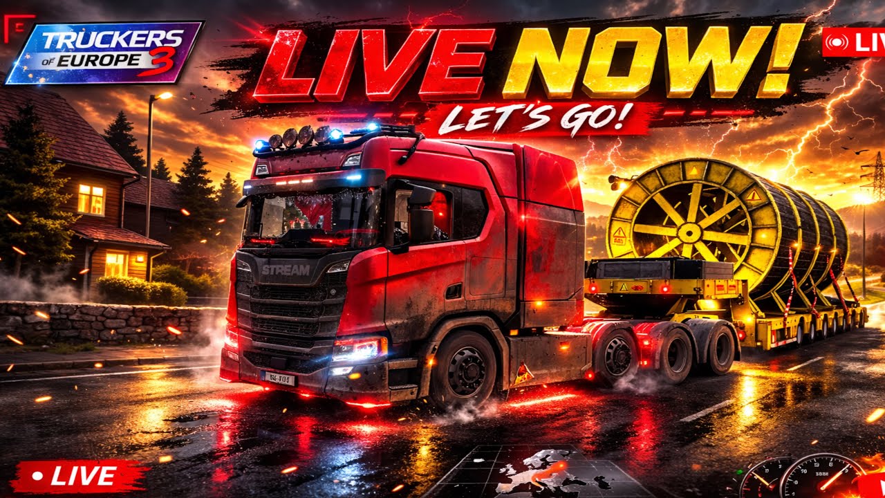 🔴 Truckers of Europe 3 Live | DAY 07 2026