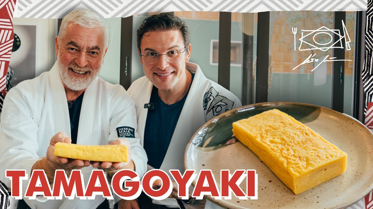 TAMAGOYAKI, Alex Atala ensina a fazer o OMELETE JAPONÊS. (Com @Paulo Muzy )