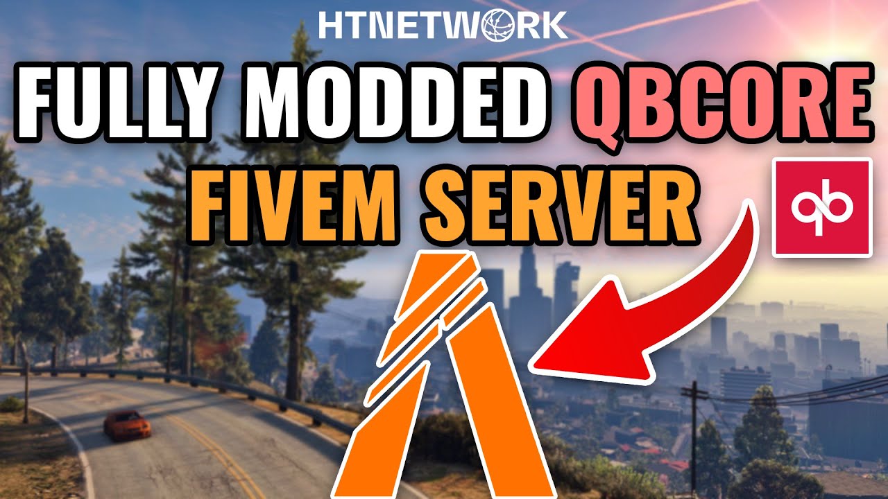 How to make a fully modded QBCore FiveM Server in minutes! 2024 | 120+ mods