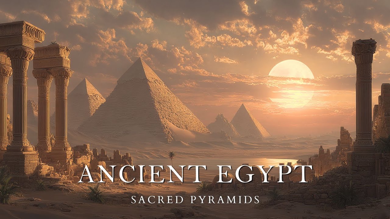 The Sacred Pyramids |  Ancient Egyptian Music | Spiritual Ambience for Deep Focus