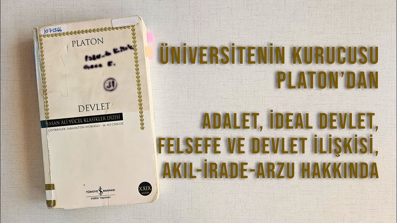 Devlet - Platon. Altını &Ccedil;izdiğim Yazılar. Tugay Alpat