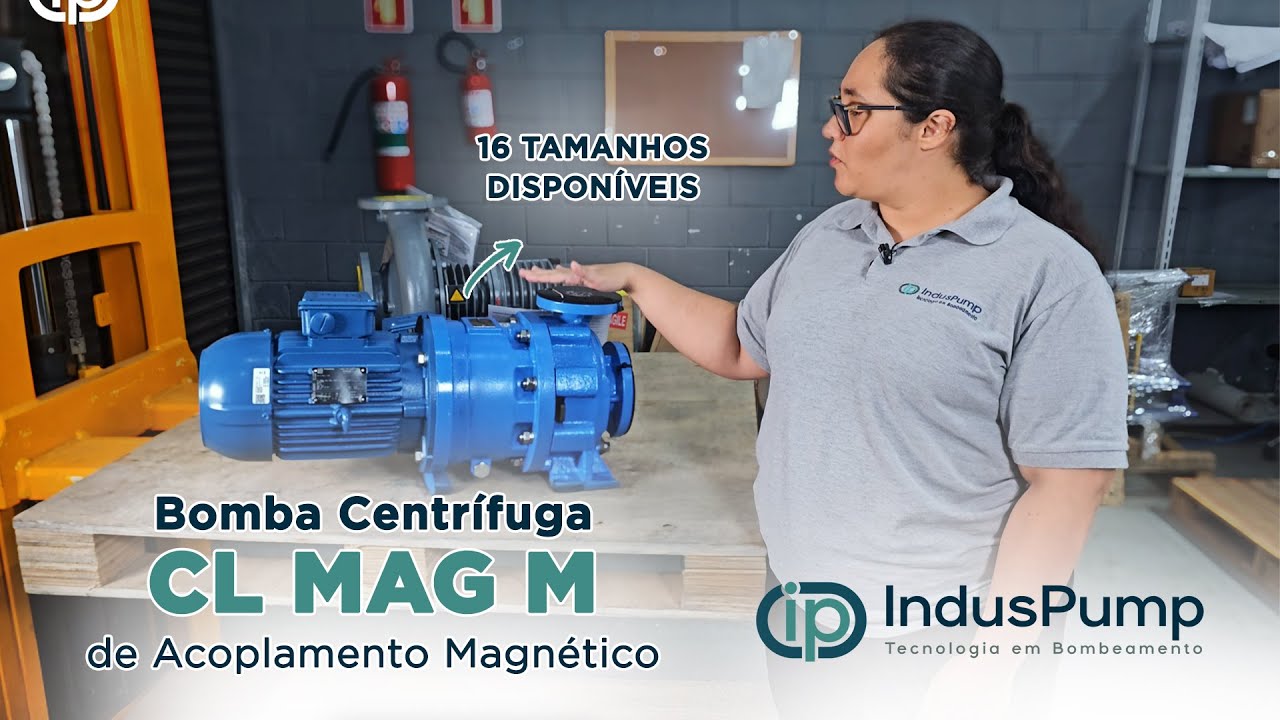 Bombas Centr&iacute;fugas CL MAG-M: Tecnologia de Acionamento Magn&eacute;tico Sem Vazamento!