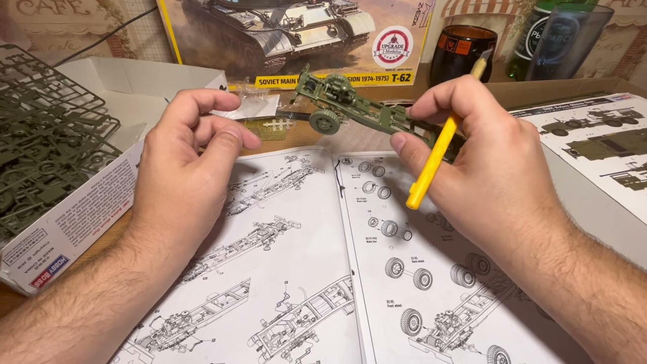 GMC CCKW + Bofors (Hobby Boss 1:35) Часть 2 Дао автомобильного моделизма