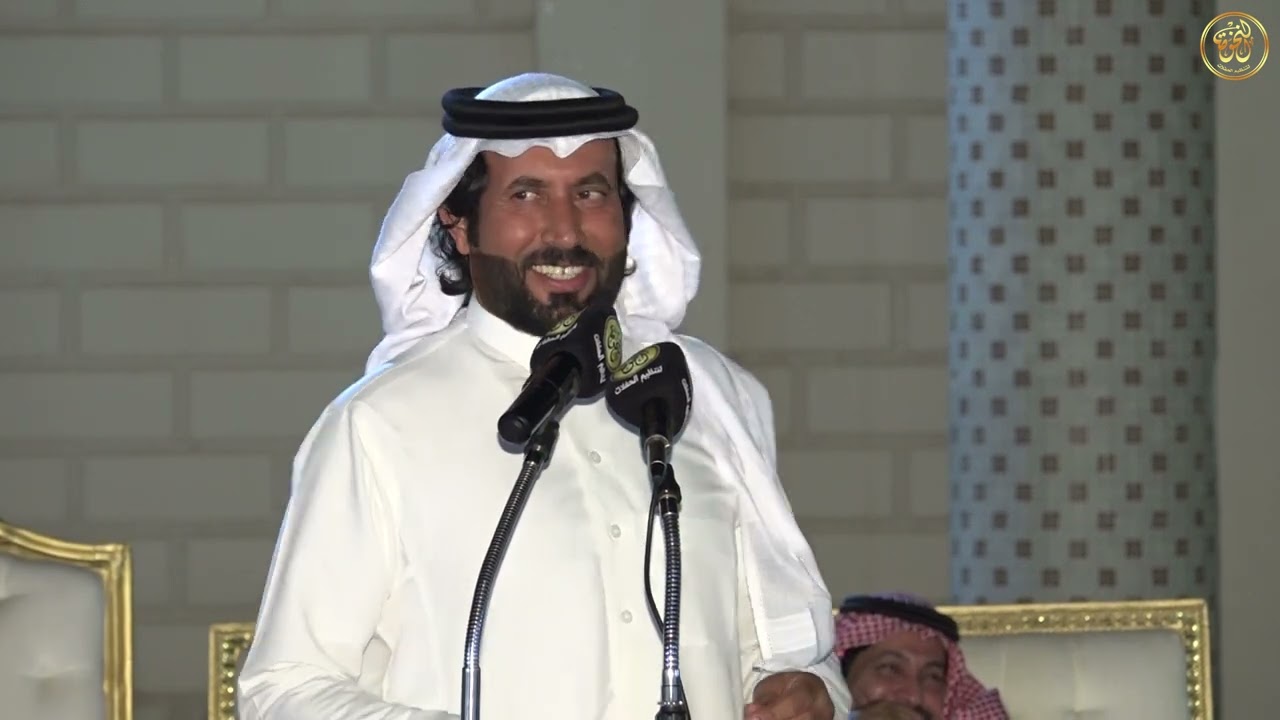 ذياب العازمي و سعد ابن رمثه زواج الشاب مسلم سعد العازمي