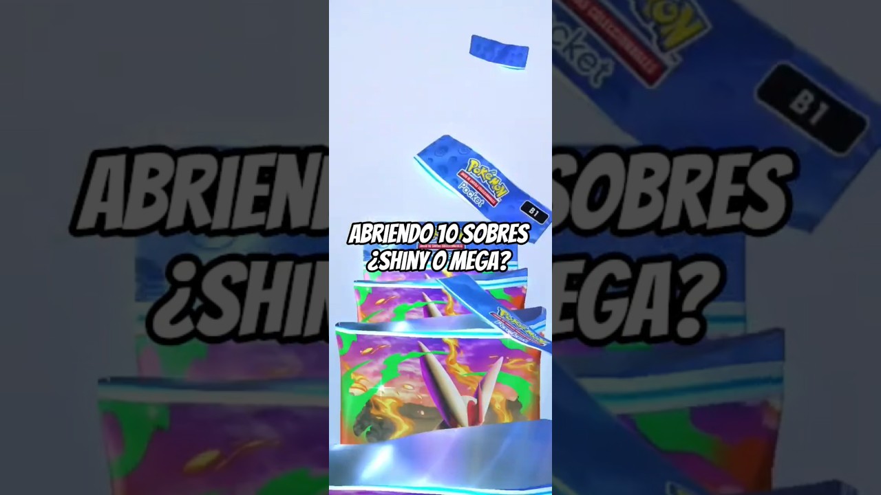 Abriendo 10 sobres de la nueva expansi&oacute;n mega-ascenso #pokemon #pokemontcg #pokemoncards #shorts