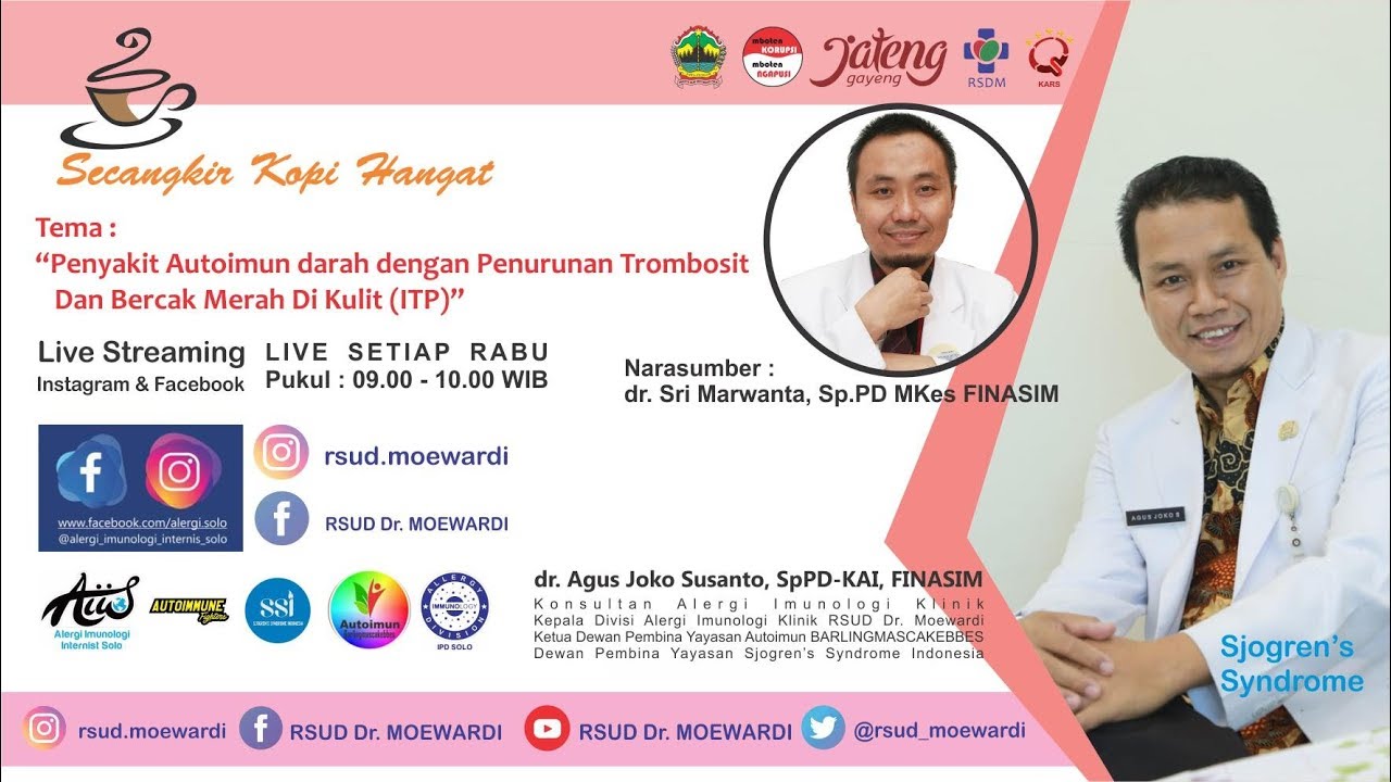 PENYAKIT AUTOIMUN DARAH DENGAN PENURUNAN TROMBOSIT DAN BERCAK MERAH DI KULI ITP
