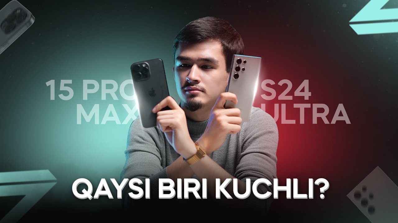 QAYSI BIRI KUCHLIROQ | iPhone 15 Pro Max VS Samsung S24 Ultra | 2026