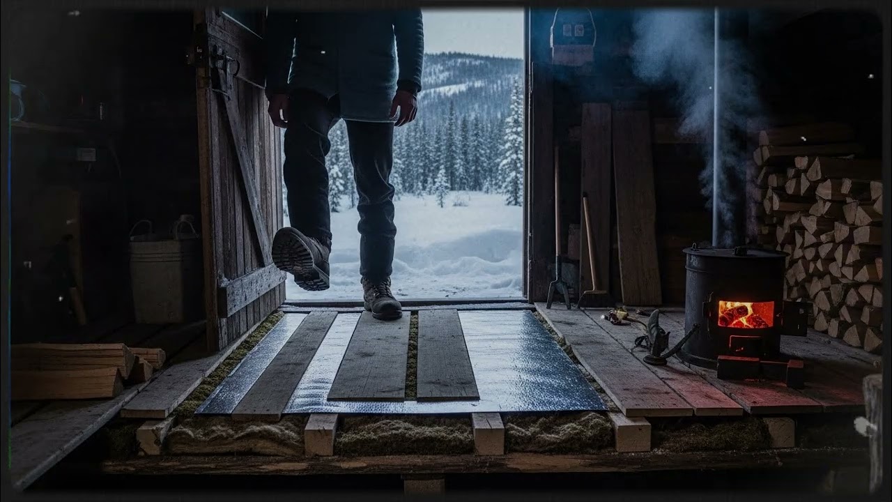 Everyone Mocked His Three-Layer Floor - Until His Feet Stayed 20°C Warmer on Frozen Nights