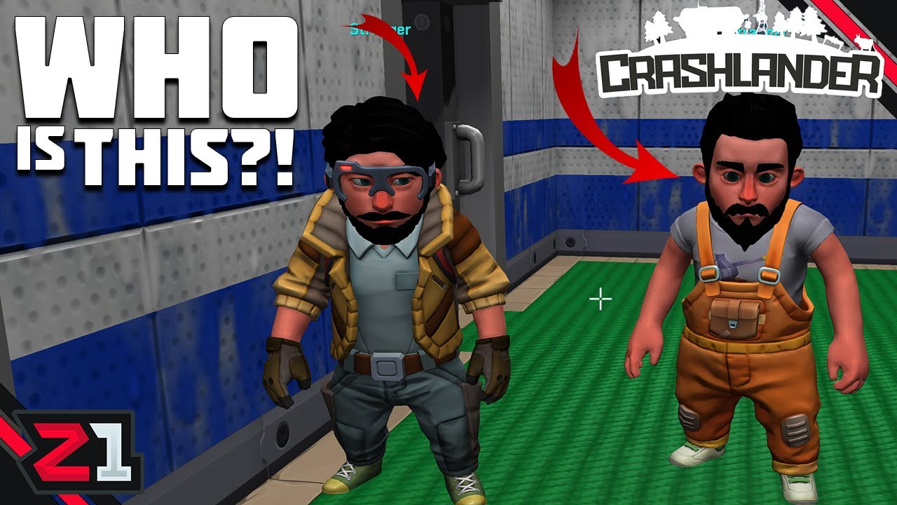 We Found PEOPLE?! Scrap Mechanic Crashlander [E3]