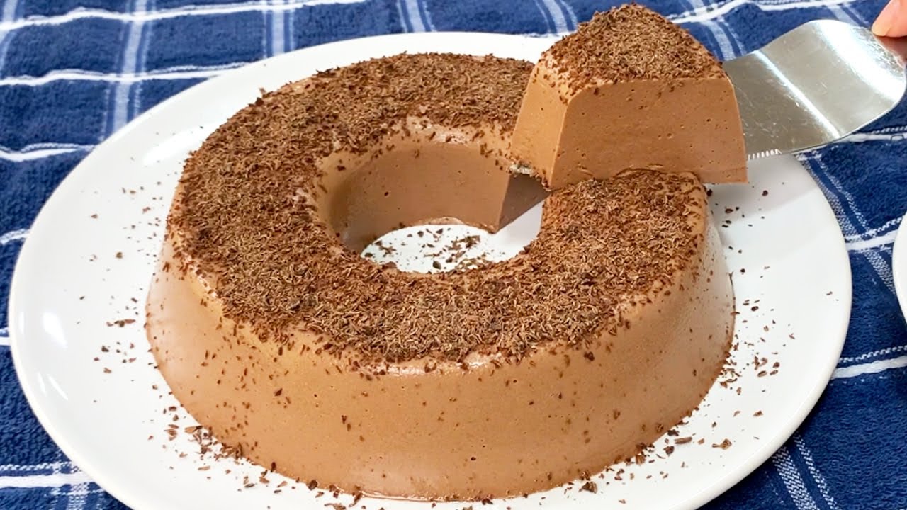 PUDIM SUPER CREMOSO, Sem Açúcar, Menos Calorias e Poucos Ingredientes! Fácil e Delicioso