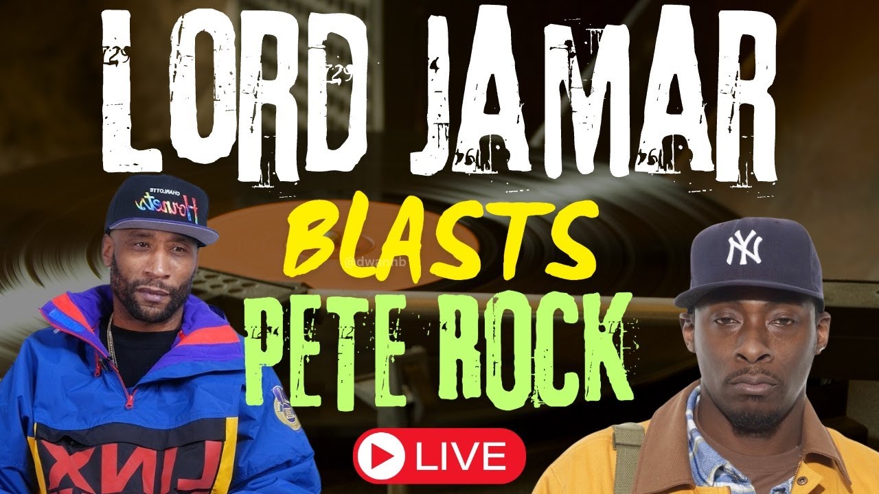 Lord Jamar Blasts Pete Rock: Accuses Him of Disrespecting Black American Culture!