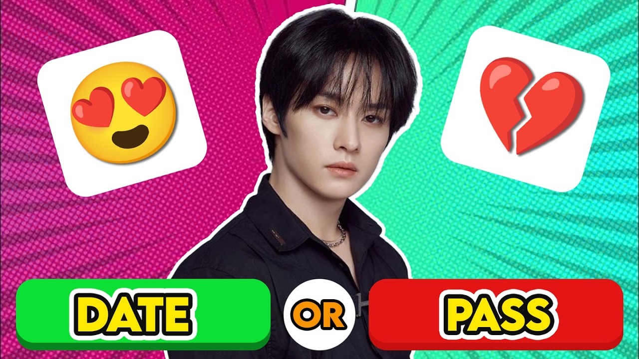 DATE or PASS: Male KPOP IDOLS 💕 | Smash or Pass Kpop Idols Game 2024 | KPOP QUIZ GAME