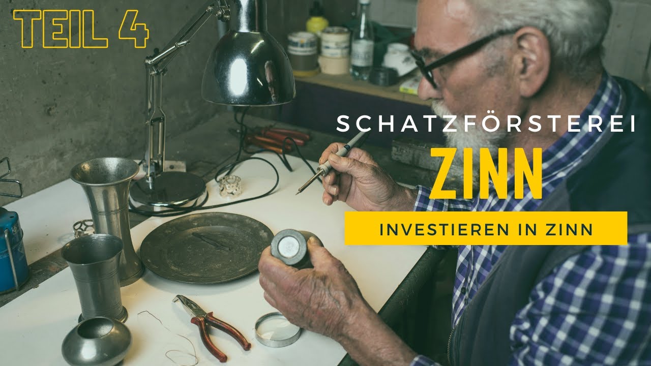Die Schatzförsterei: Investitionen in Zinn - Teil 4: Zinn schmelzen, Barren gießen
