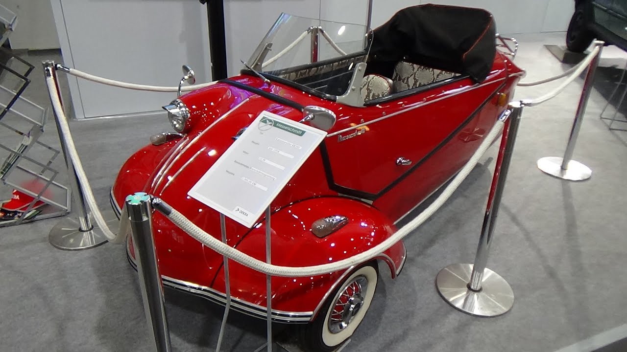 1958 Messerschmitt Kabinenroller KR201 - Exterior and Interior - Bremen Classic MotorShow 2019