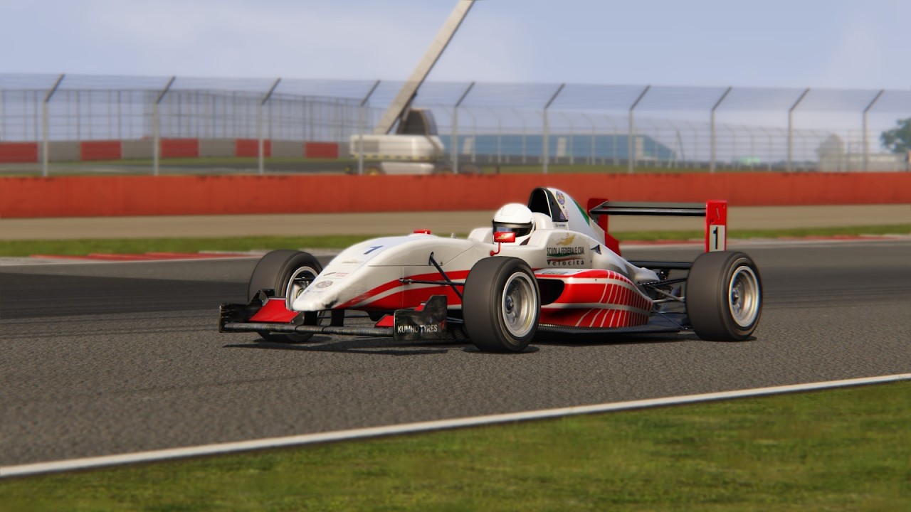 Assetto Corsa Silverstone GP Tatuus FA01 simracing
