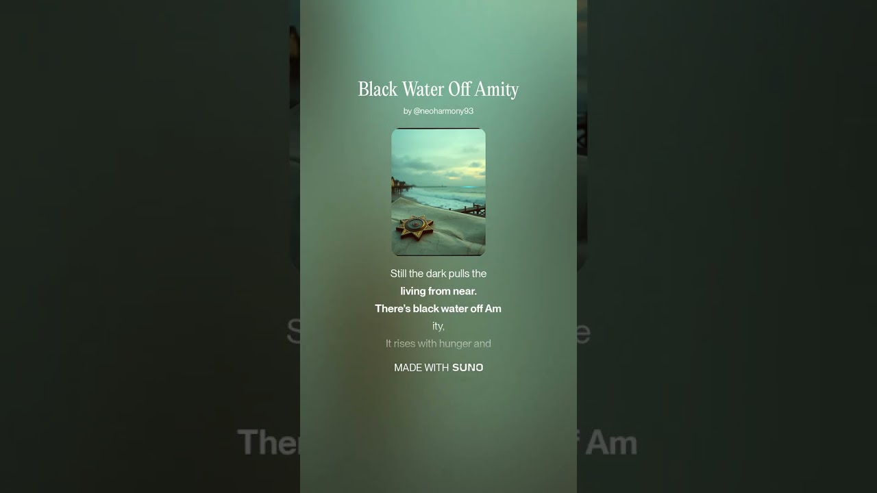 Black Water Off Amity