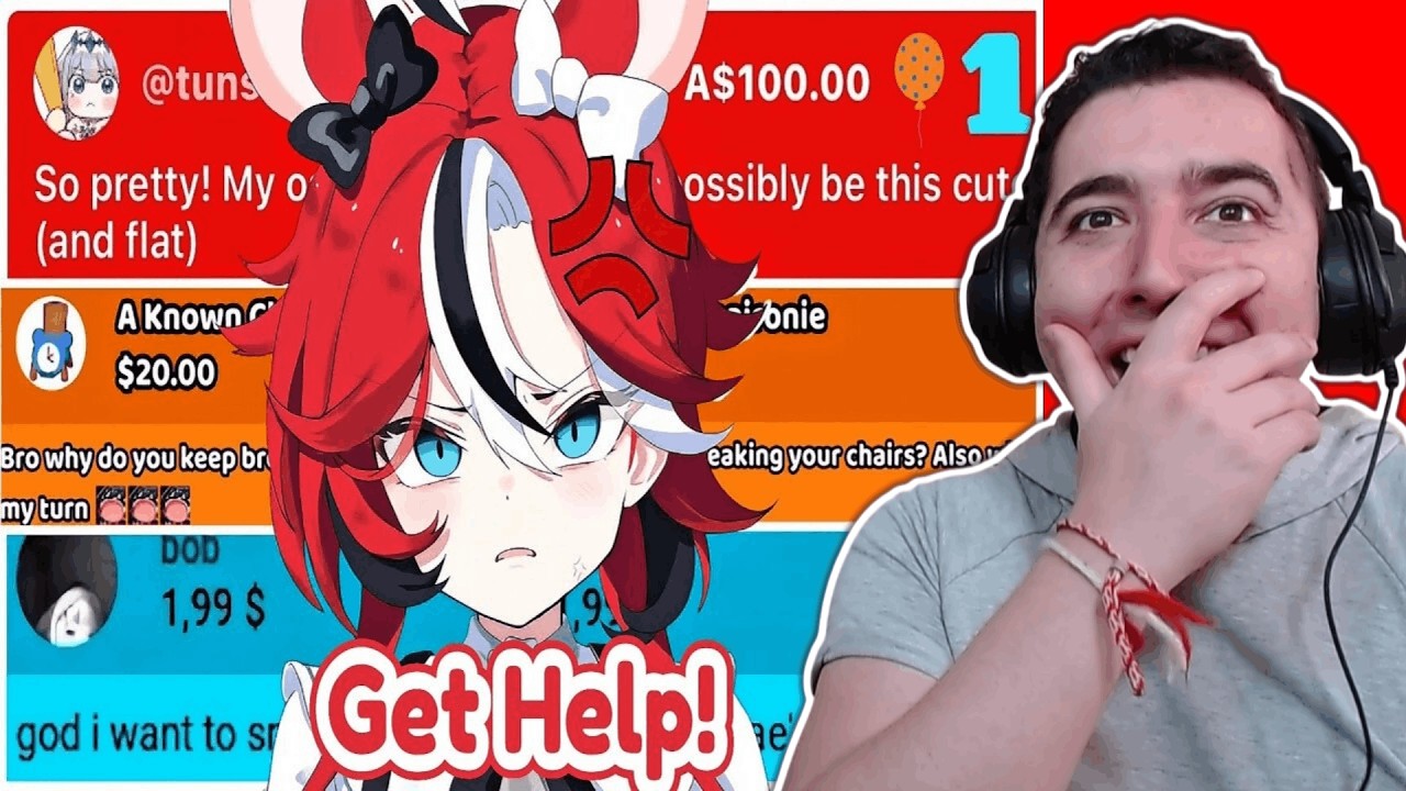 Hololive EN Reacts to Unhinged Superchats Reaction