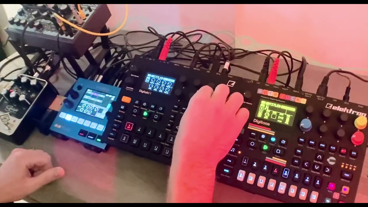 Psychedelic Ambient w/ Digitakt II, Digitone, & Dreadbox Erebus