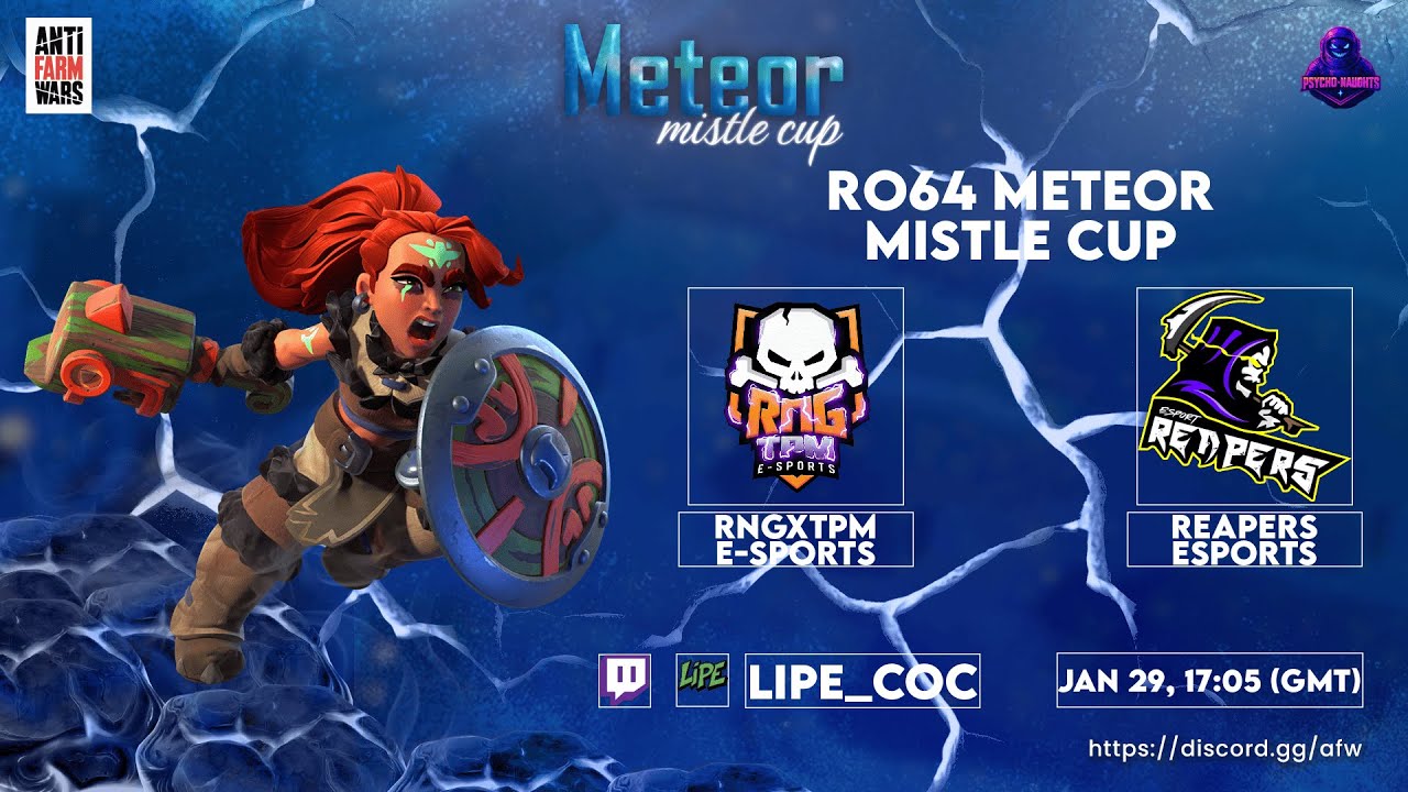RNG X TPM VS Reapers Esports | Meteoro Cup