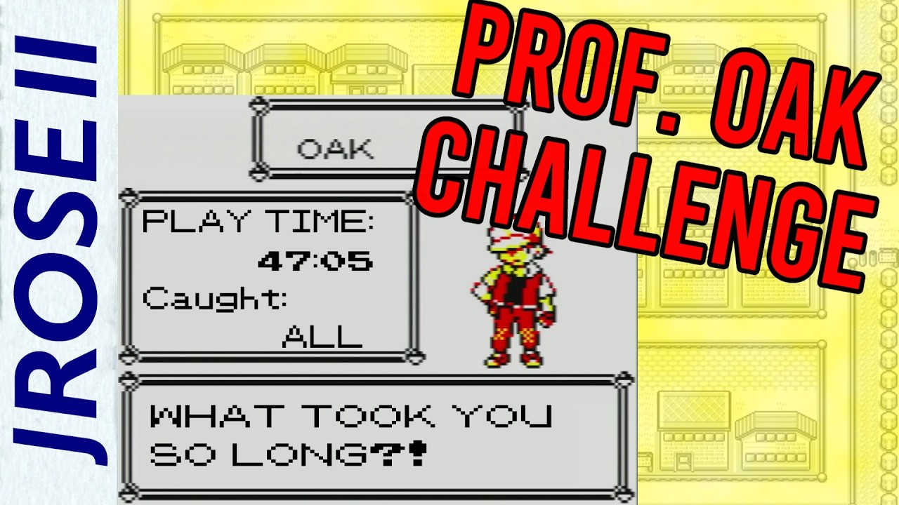 The Hardest Challenge I ever Attempted in Pokemon Yellow