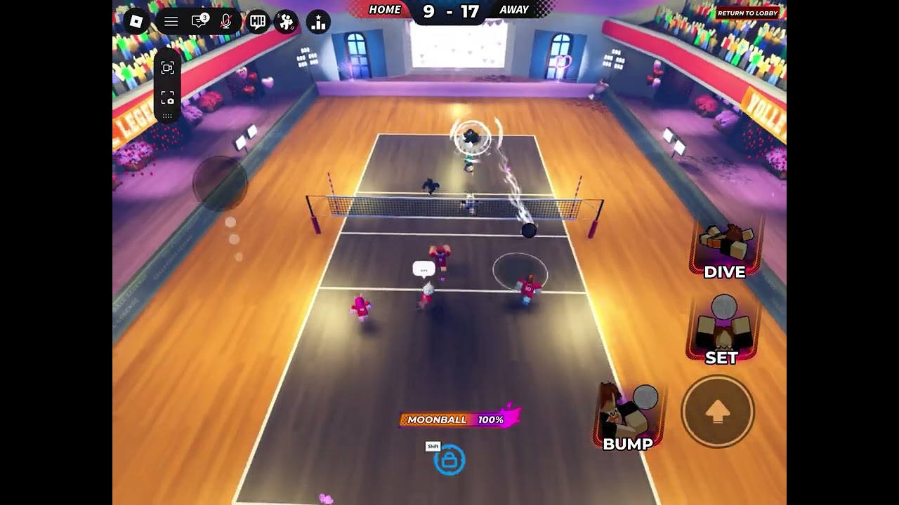 Playing volleyball legends!