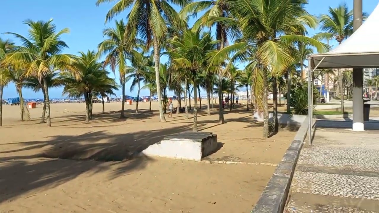 Mais um treino nessa praia maravilhosa