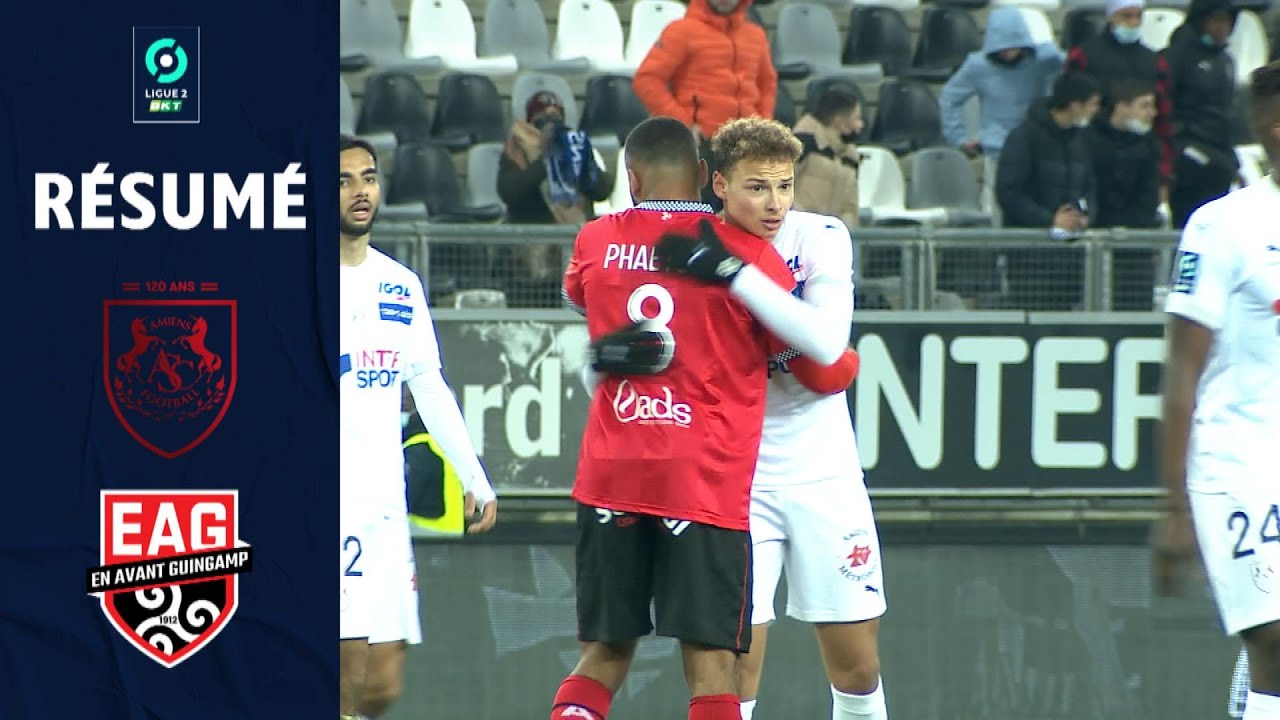 AMIENS SC - EN AVANT GUINGAMP (3 - 0) - Résumé - (ASC - EAG) / 2021-2022
