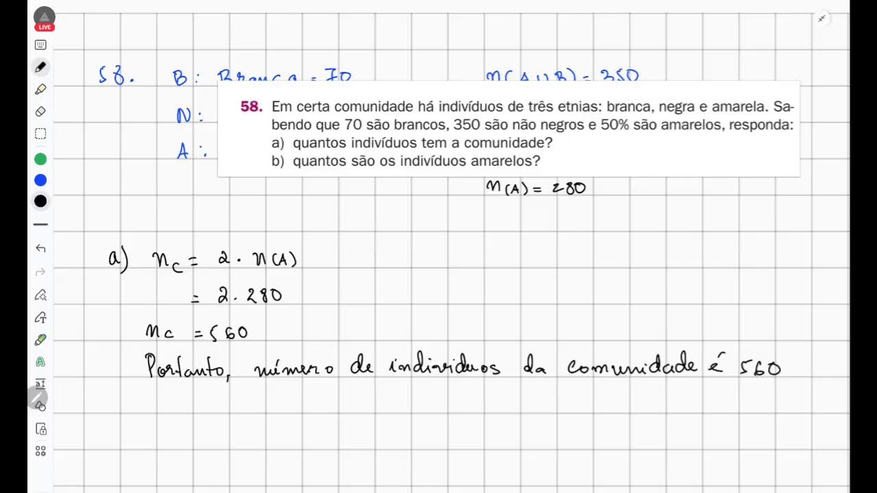 Exercício 56 à  58 - Fundamentos de Matemática elementar - Volume 1