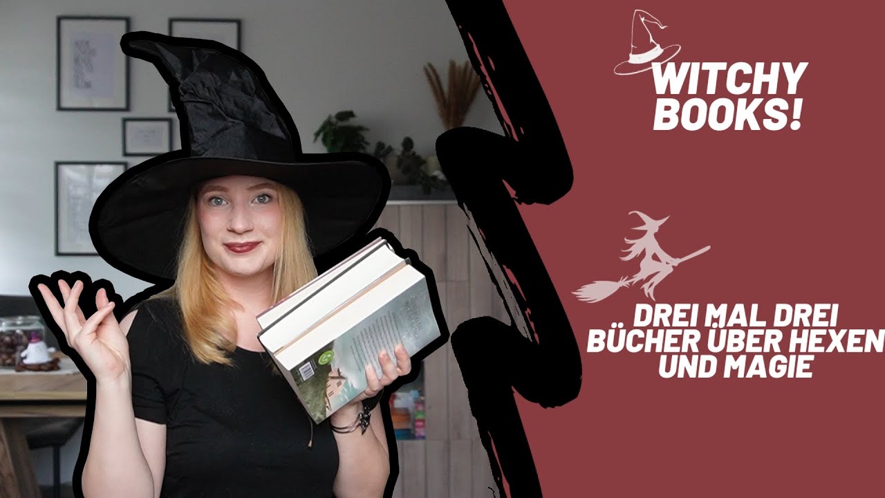 Drei mal drei WITCHY BOOKS 🧙‍♀️ • Buch-Empfehlungen über Hexen und Magie 📖🧹