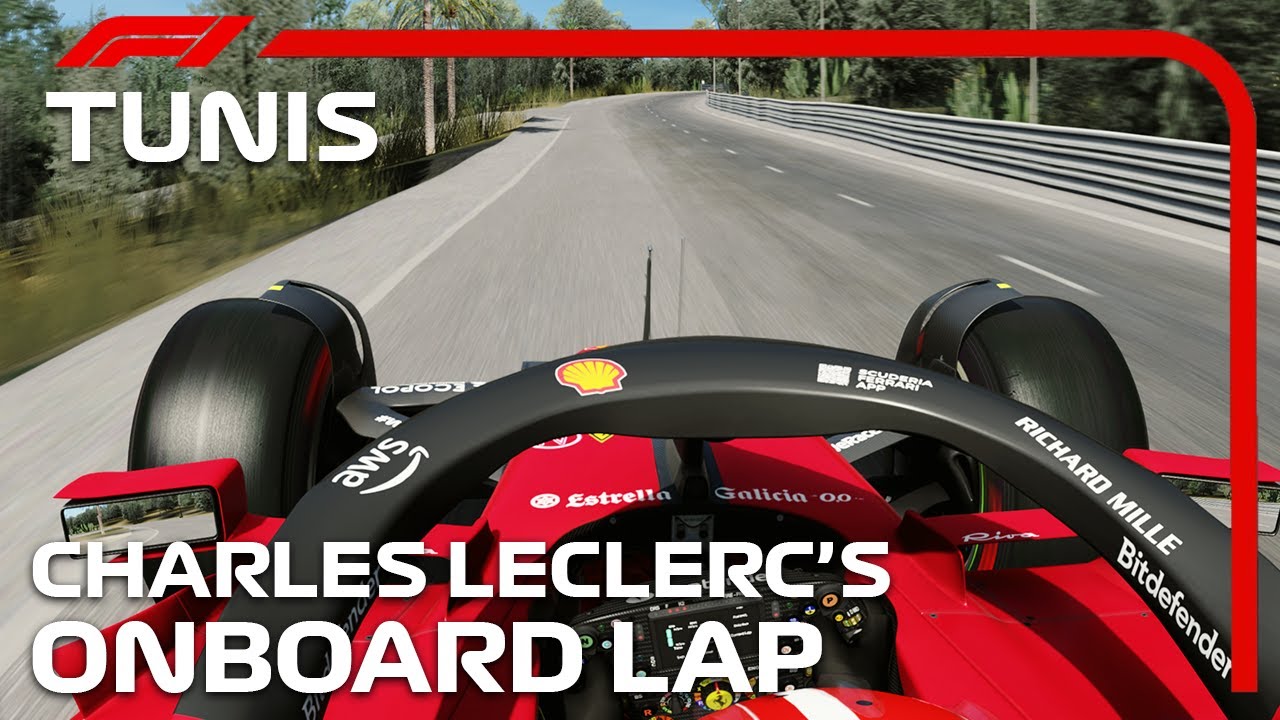 F1 2023 Circuit du Belv&eacute;d&egrave;re (Tunisia) | Charles Leclerc Onboard | Assetto Corsa