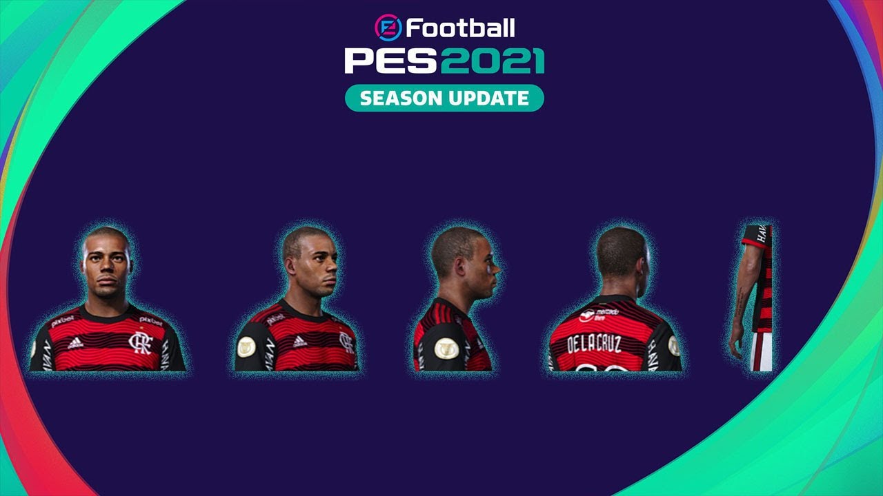 De la Cruz + Tattoo Compat&iacute;vel com todos Patchs - Pes2021