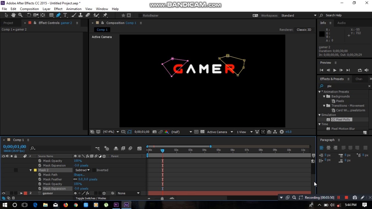 how to make animation in adobe after effect cc 2015