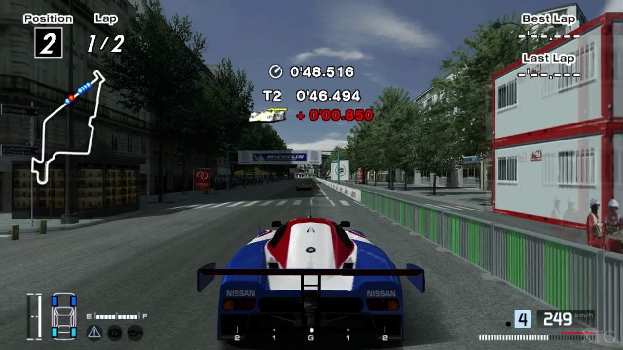[#568] Gran Turismo 4 - Nissan R89C Race Car '89 PS2 Gameplay HD