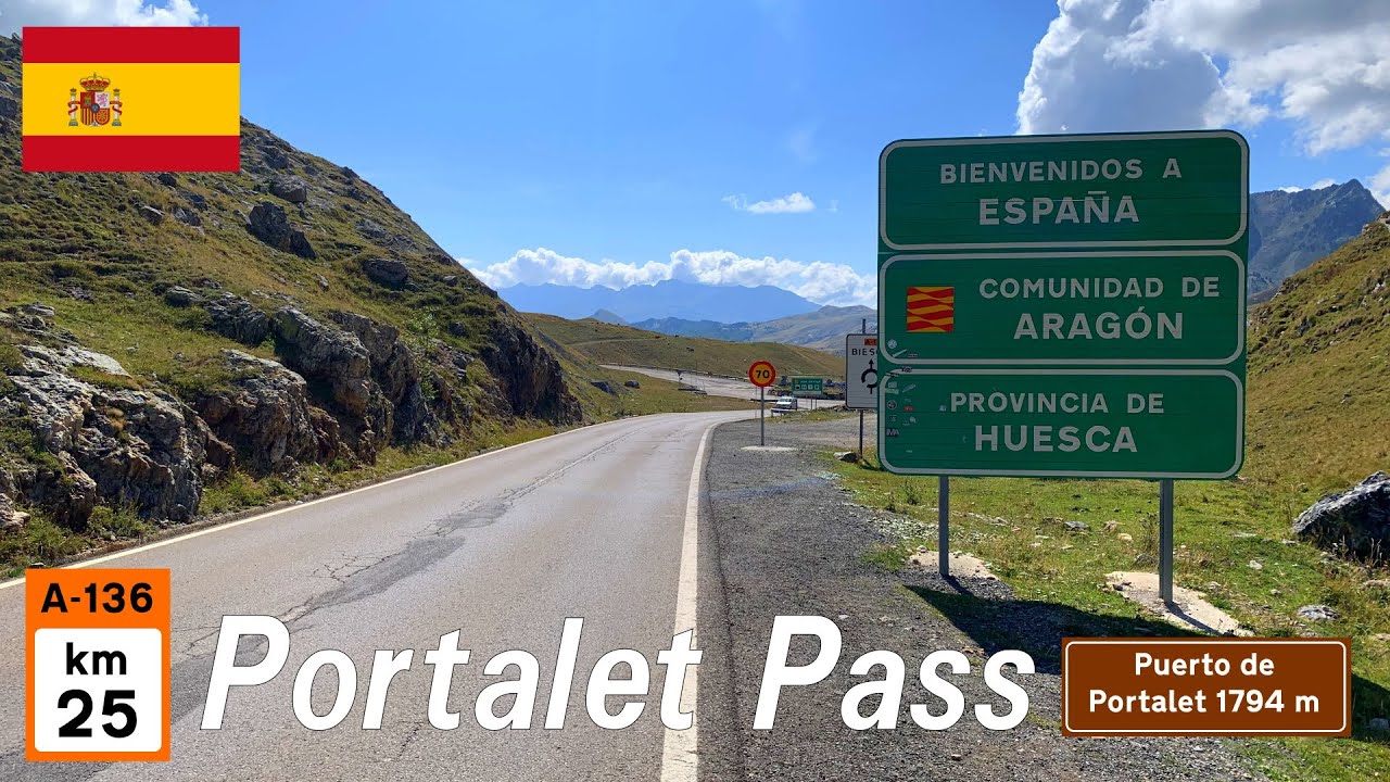 Spain: A-136 Portalet Pass