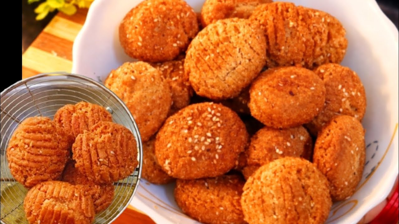एक कटोरी सूजी में दूध को घोलकर बनाएं एकदम खसता एंड टेस्टी नाश्ता#suji atta biscuit