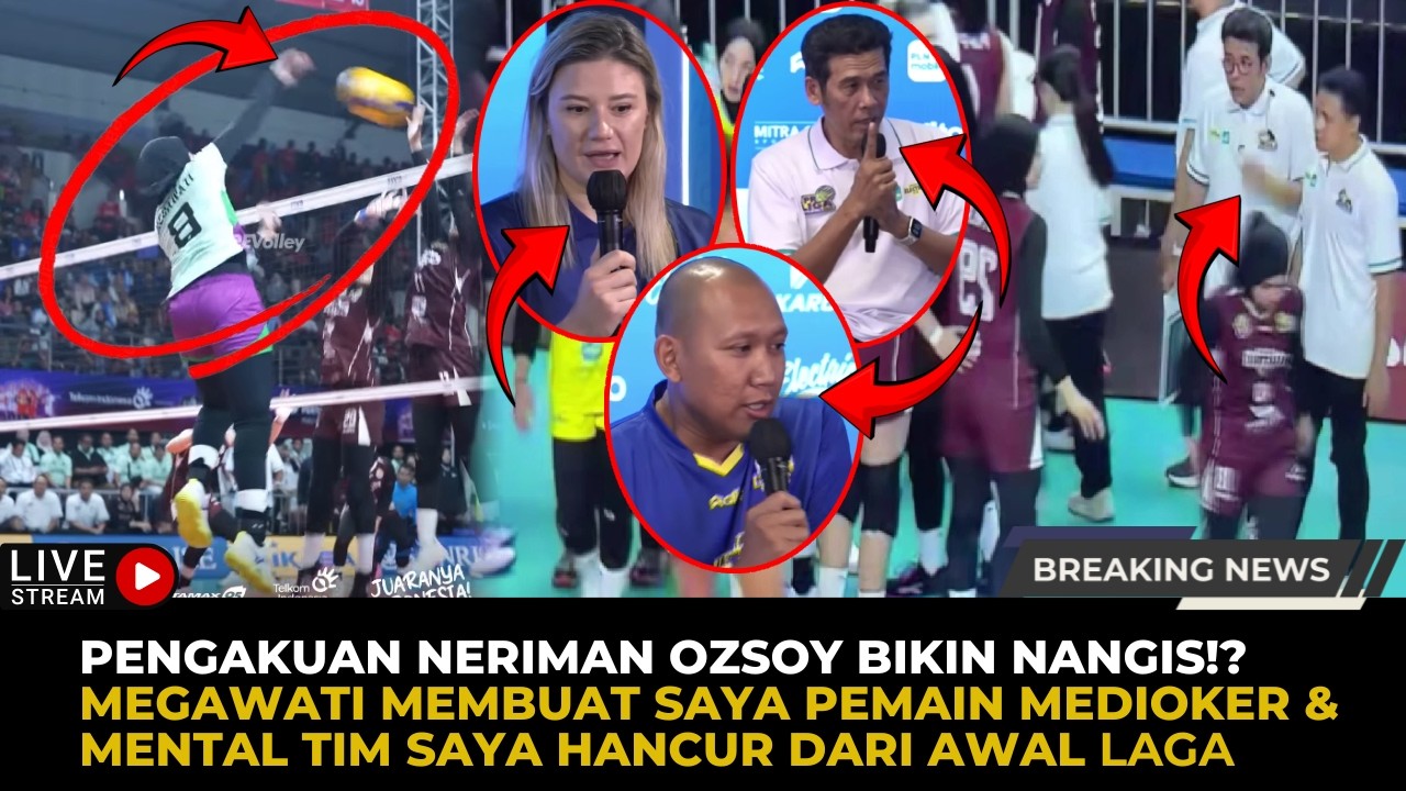 🔴Neriman Ozsoy Ungkap Fakta Bikin Nangis Usai Kalah, Megawati Main Cantik Dengan Gaya Barunya!?