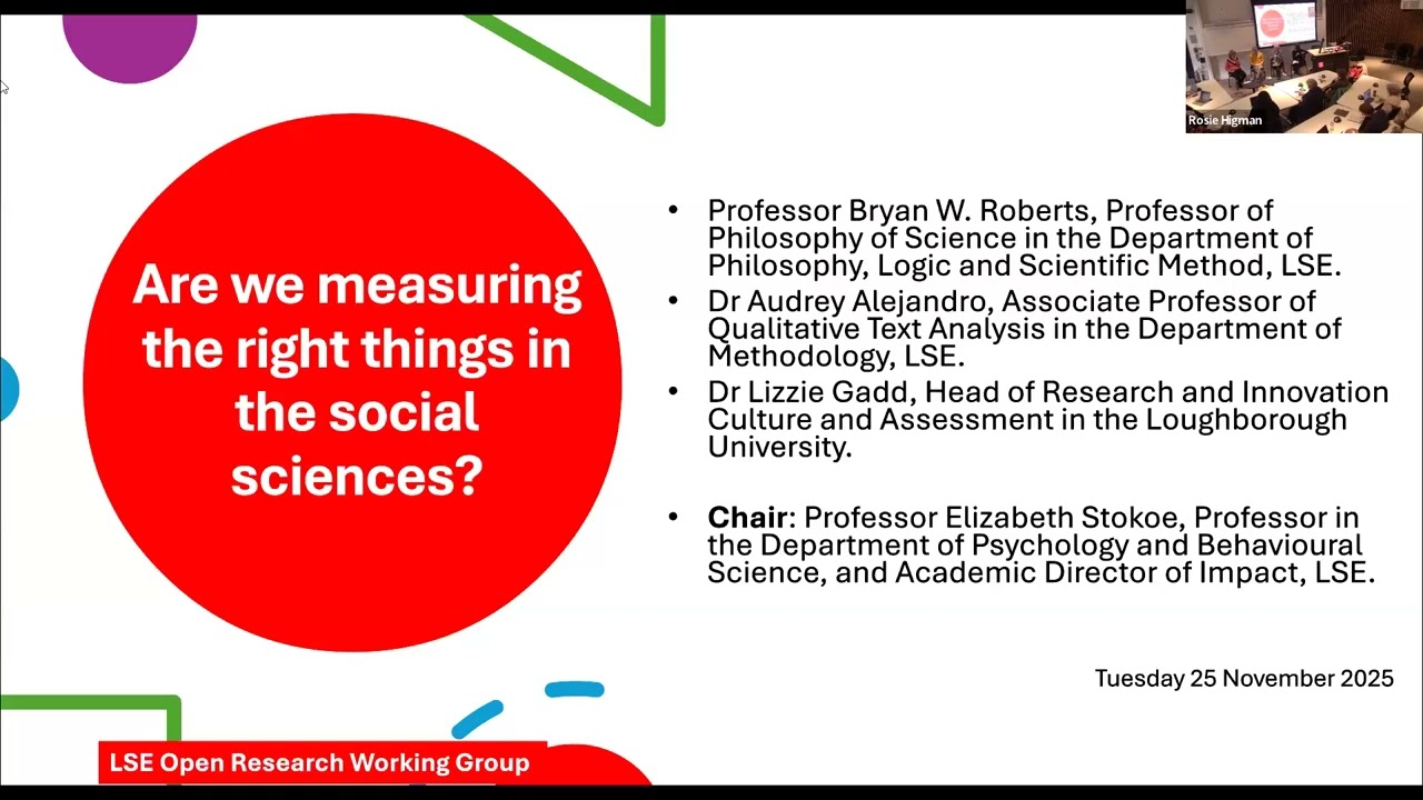 Are we measuring the right things in the social sciences? Debating equity, access, and prestige