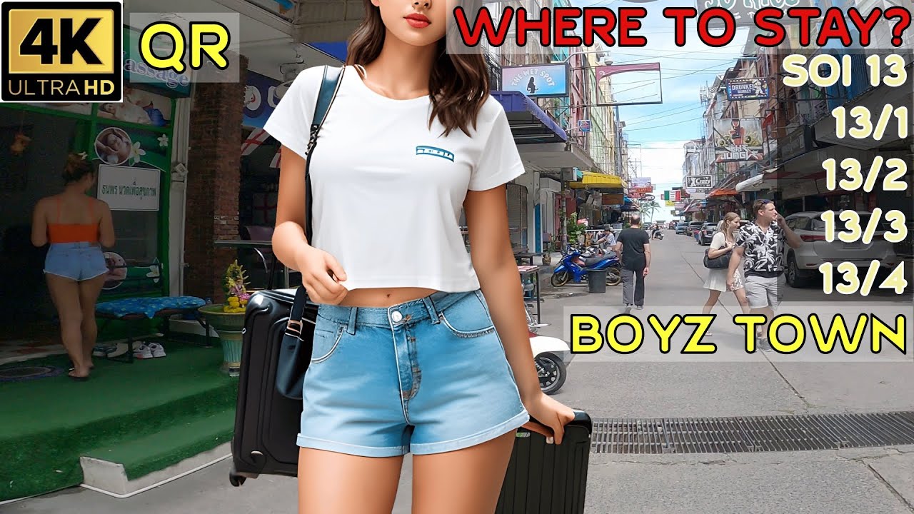 Guesthouses and Hotels at Pattaya Beach Road Soi 13-13/1-13/2-13/3-13/4 Boyz Town   September 2023