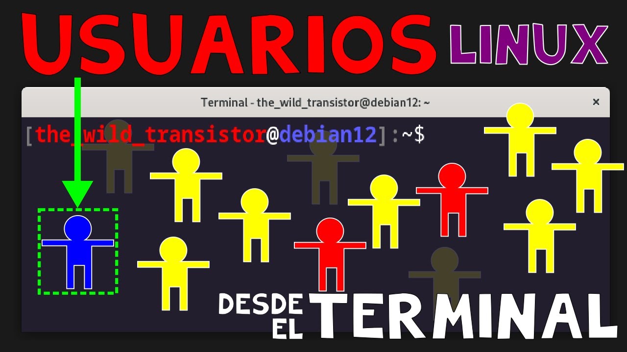 Crea, Modifica y Elimina Usuarios desde el terminal de Linux 🐧 💻🧑‍💼🔥