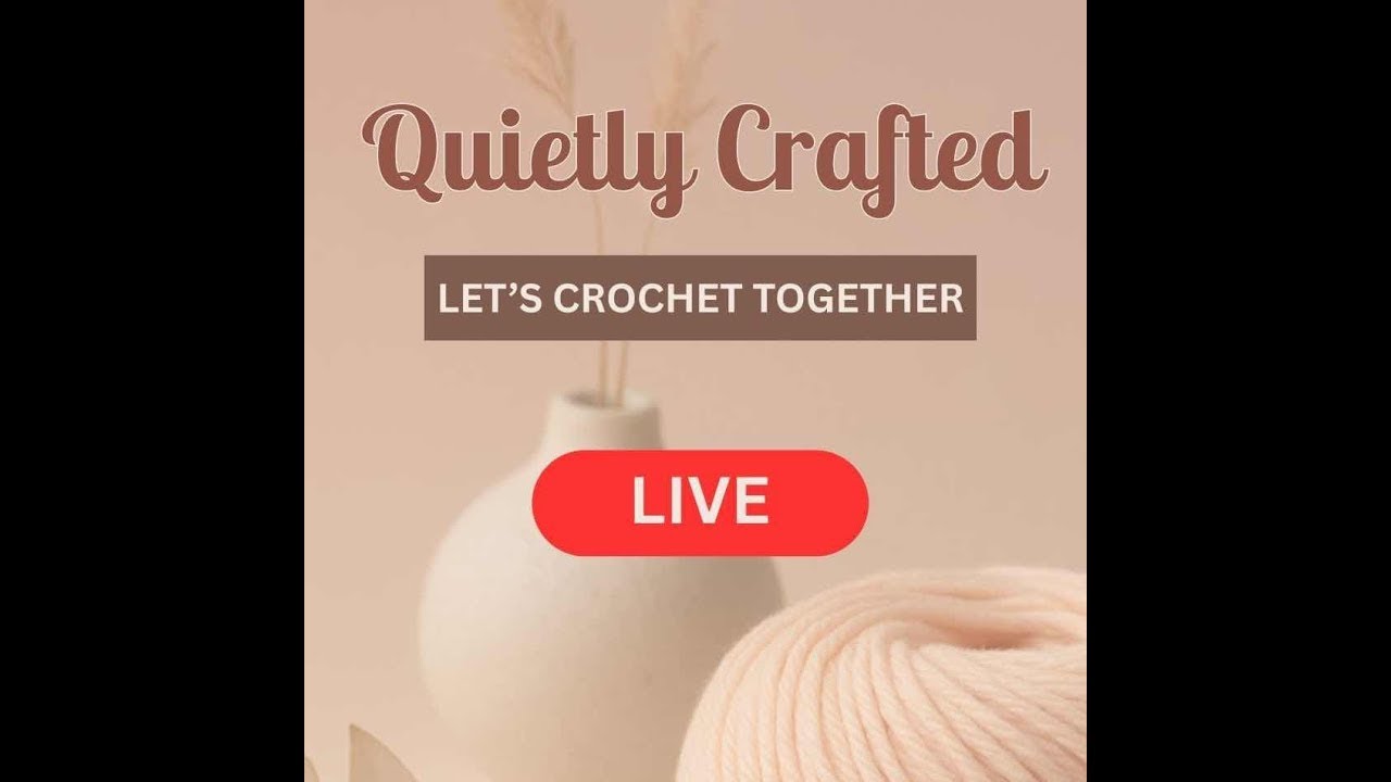 🧶 COZY QUIET CROCHET | New Scarf Series #1 | Stash Busting: Strawberry Truffle