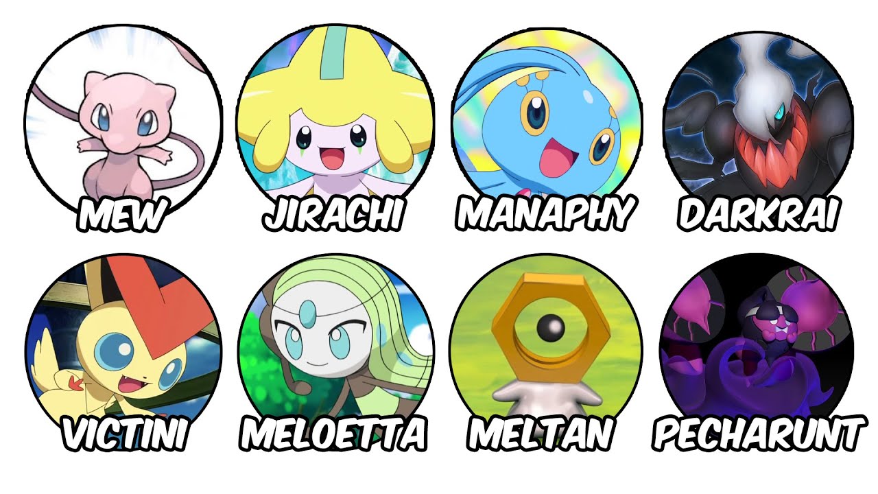 Every Mythical Pokemon Explained In 25 Minutes