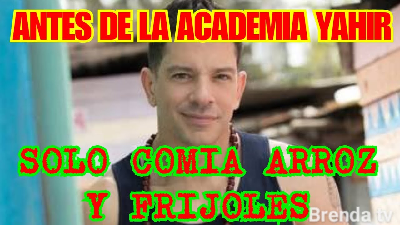 YAHIR CONFIESA LAS CARENCIAS QUE VIVIO ANTES DE LA ACADEMIA