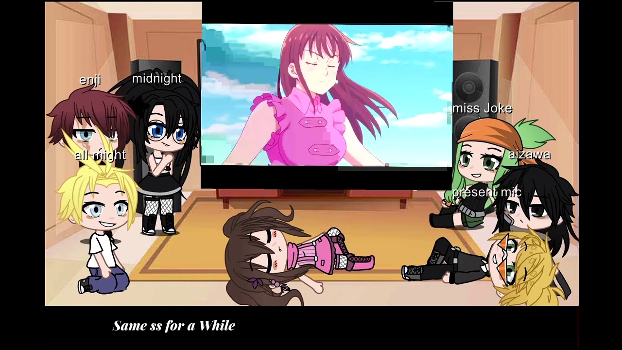 //pro heros(mha) react to sds(diane)//1/7//gachaclub//bad English//