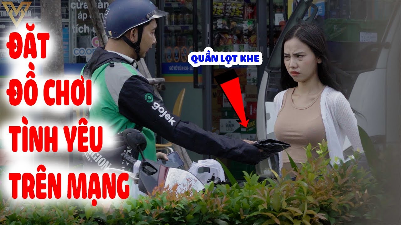 Đặt ĐỒ CHƠI TÌNH YÊU TRÊN MẠNG - Nhờ Chị Gái Phương Nhận Dùm và Cái Kết.