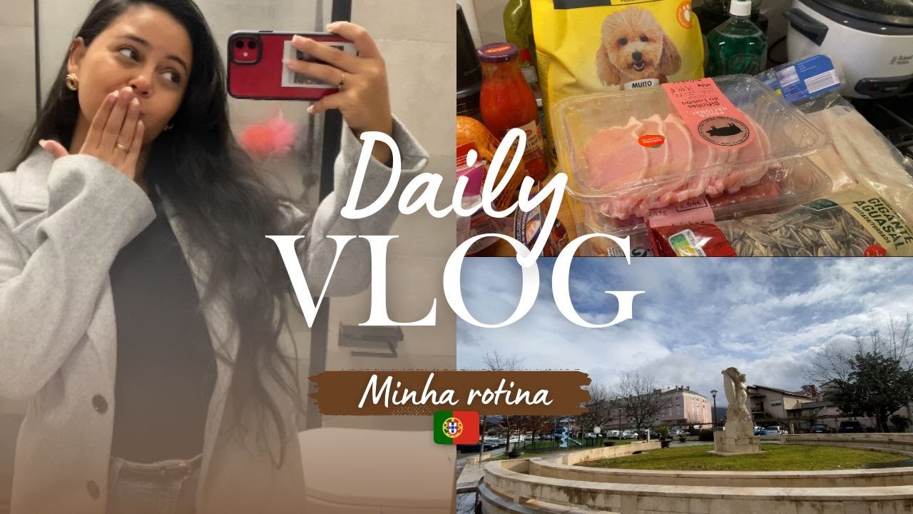 COMO É MINHA ROTINA EM PORTUGAL 🇵🇹 | Mercado, preços e dia a dia.