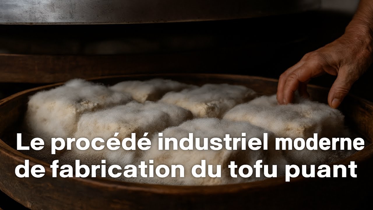 Le proc&eacute;d&eacute; industriel moderne de fabrication du tofu puant