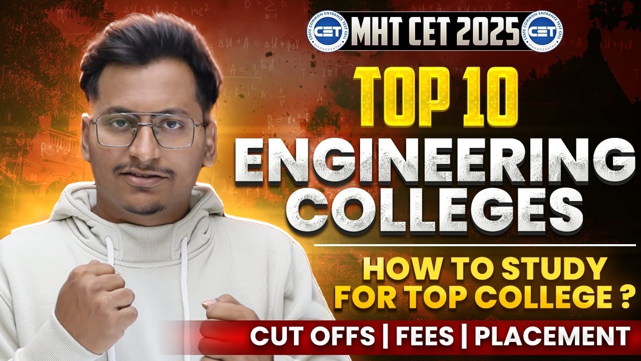 BEST TOP 10 Engineering Colleges of Maharashtra #mhtcet2025|87 Lakhs💰Highest Package of Top College🎓