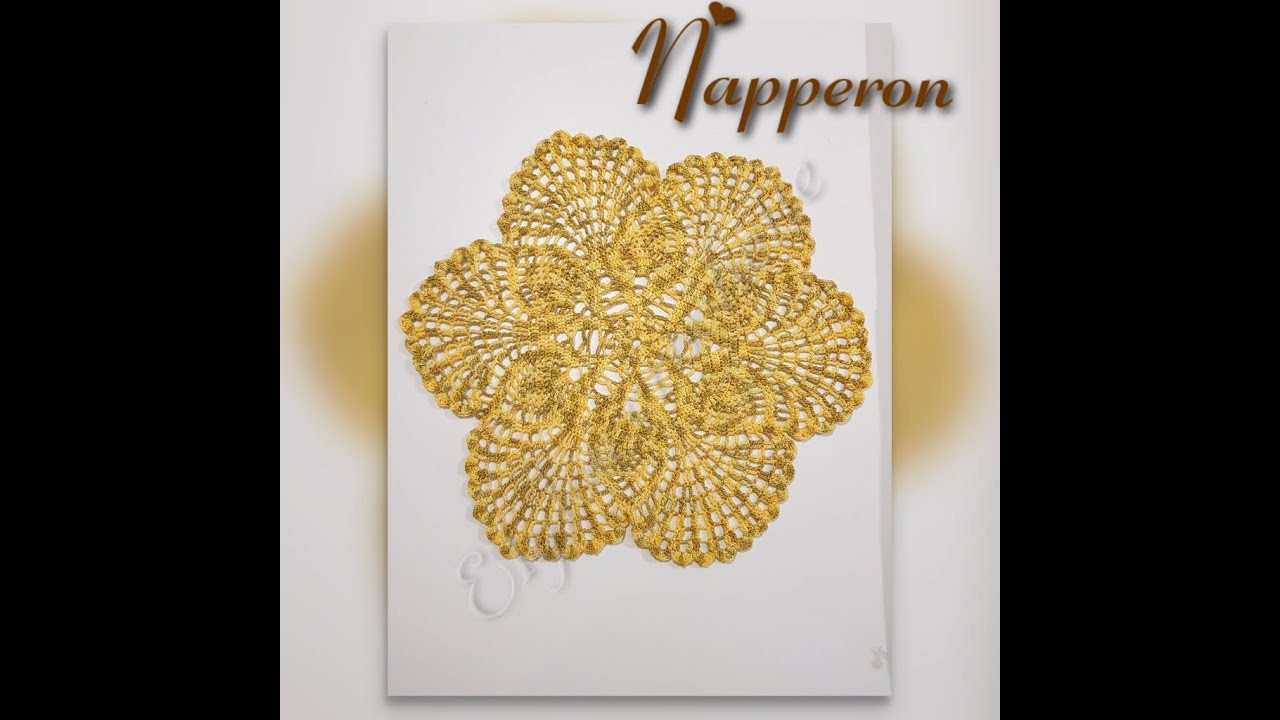 TUTO crochet : Comment faire un Napperon facile et original !