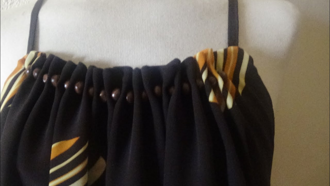 Vestido super fácil y sin patrón talla42 a la 52