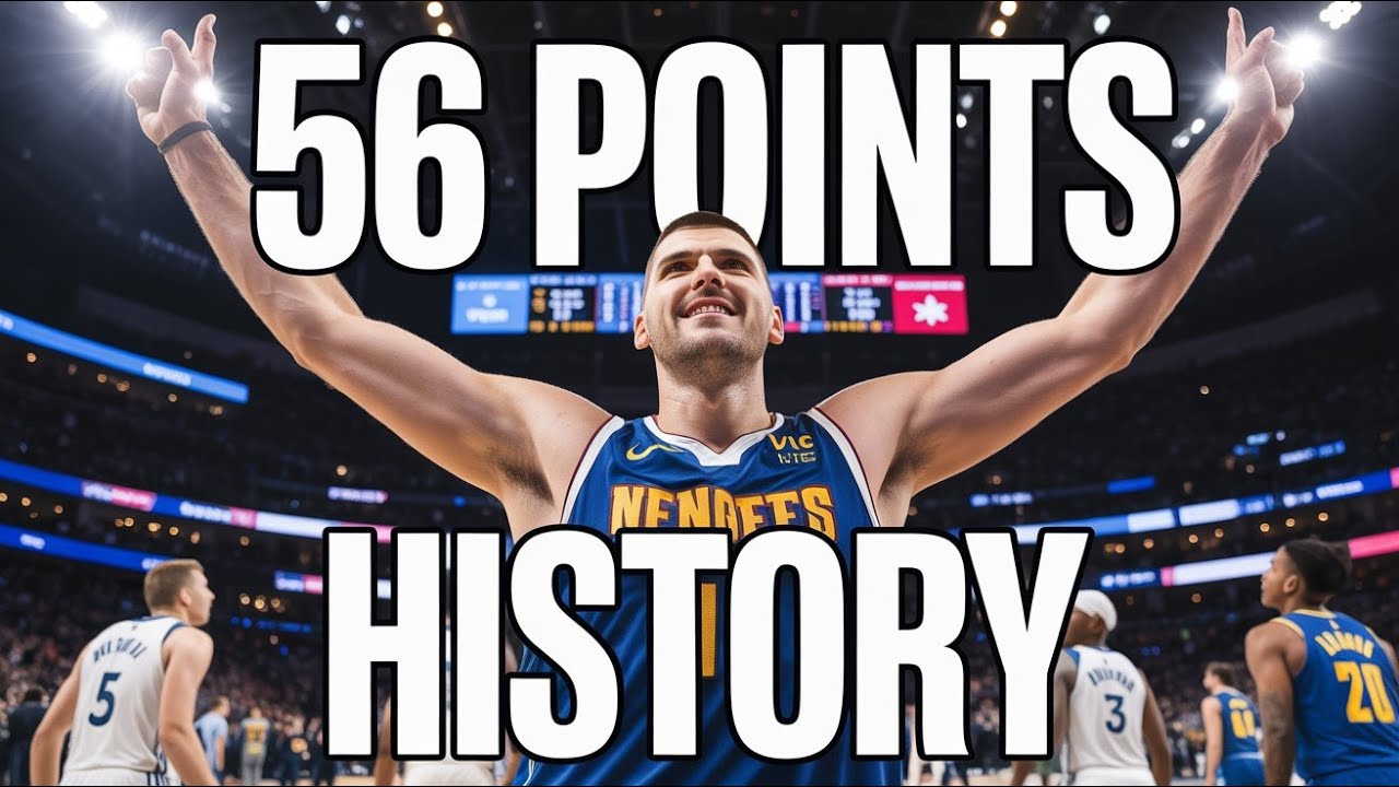 Nikola Jokic Makes NBA History With 56 Point Triple Double in OT